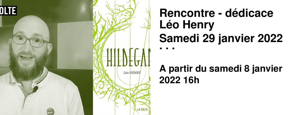 Rencontre - d�dicace L�o Henry Samedi 29 janvier 2022 16h00