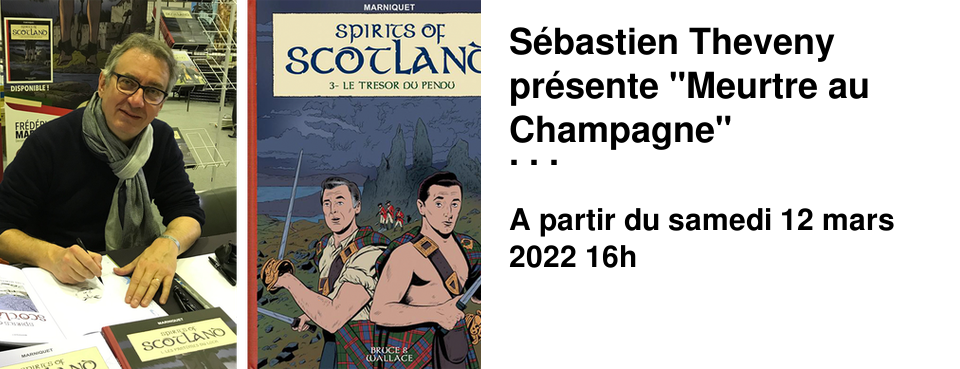 S�bastien Theveny pr�sente "Meurtre au Champagne" Samedi 12 Mars 16h