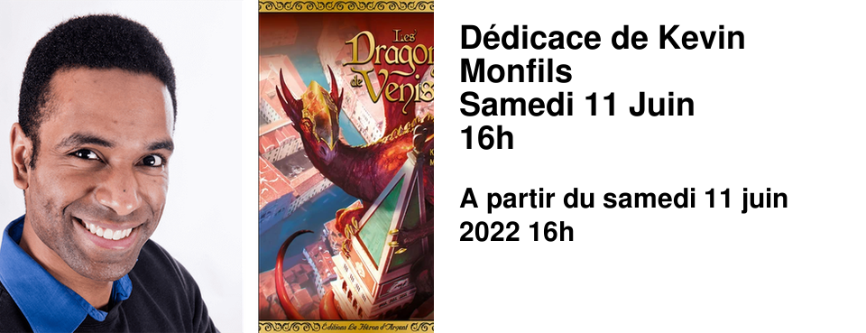 D�dicace de Kevin Monfils Samedi 11 Juin 16h 