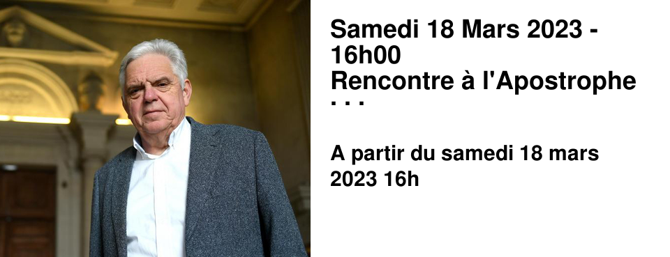 Samedi 18 Mars 2023 - 16h00 Rencontre � l'Apostrophe avec le psychologue r�mois Jean-Luc Ploy�, expert aupr�s des tribunaux.