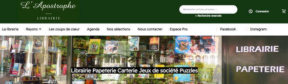 Librairie L'Apostrophe � Epernay