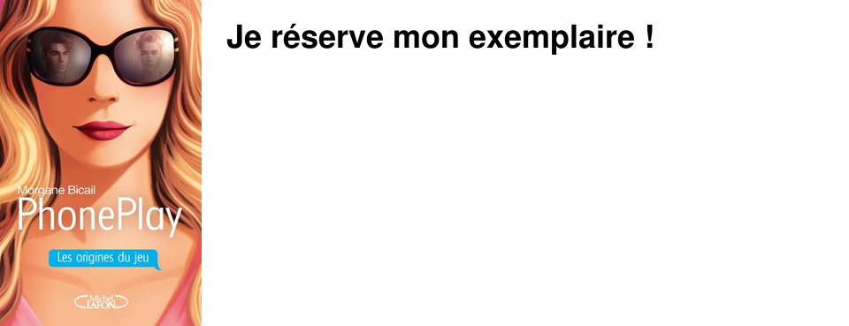 Je r�serve mon exemplaire�!