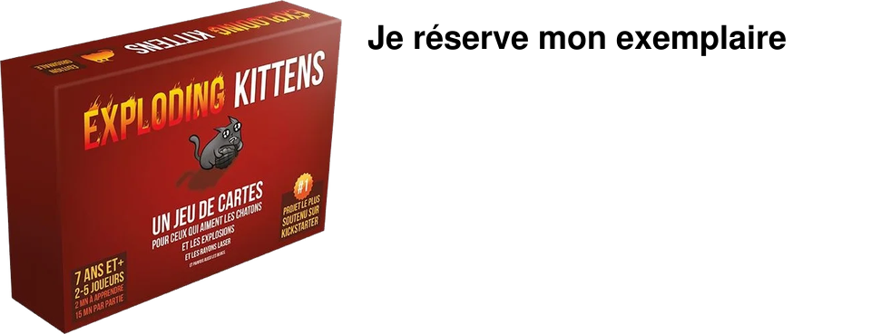 Je r�serve mon exemplaire