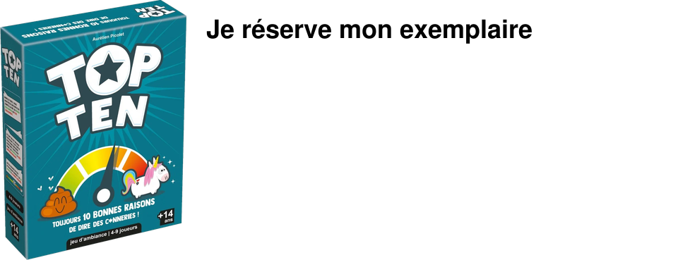Je r�serve mon exemplaire