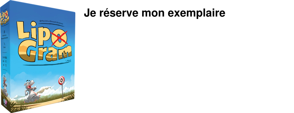 Je r�serve mon exemplaire