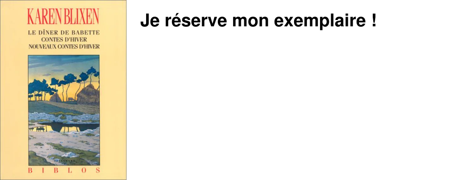 Je r�serve mon exemplaire�!