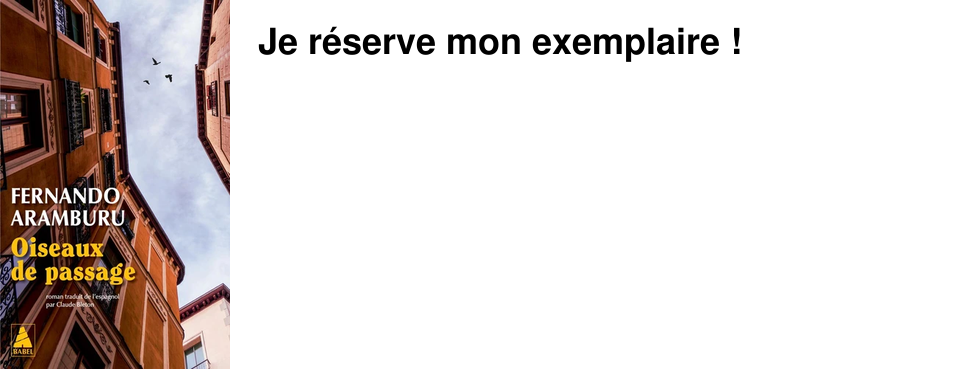 Je r�serve mon exemplaire�!