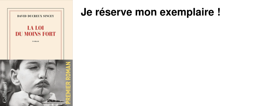 Je r�serve mon exemplaire�!