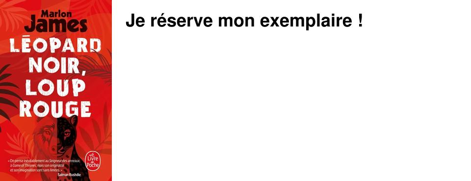 Je r�serve mon exemplaire�!