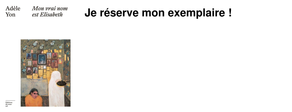Je r�serve mon exemplaire�!