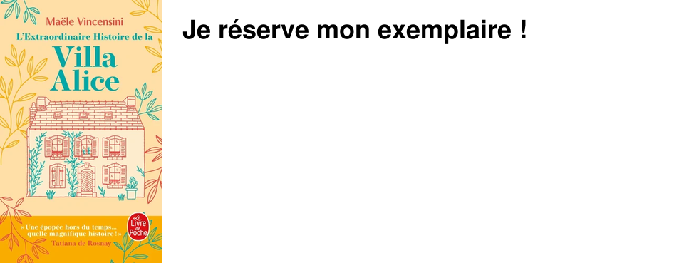 Je r�serve mon exemplaire�!