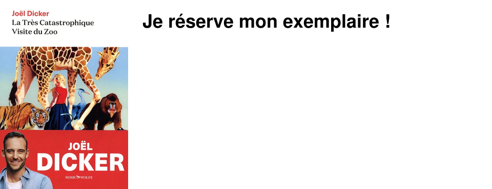 Je r�serve mon exemplaire�!