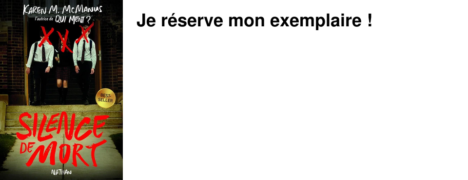 Je r�serve mon exemplaire�!