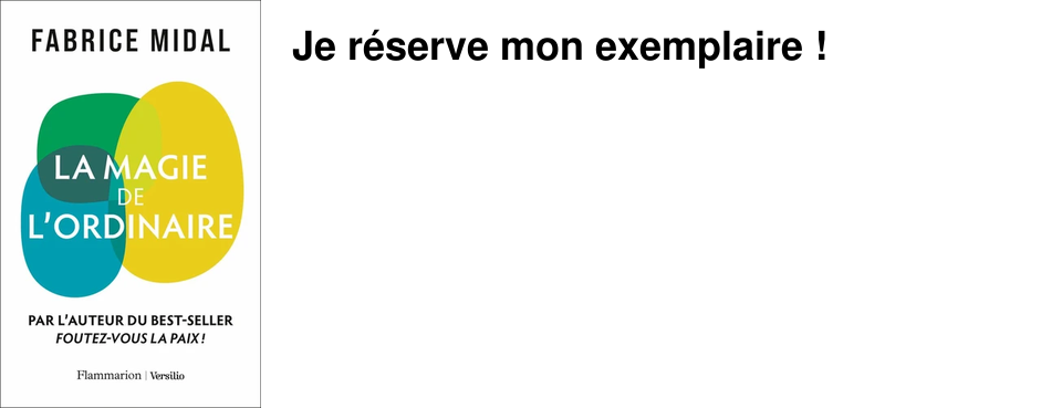 Je r�serve mon exemplaire�!