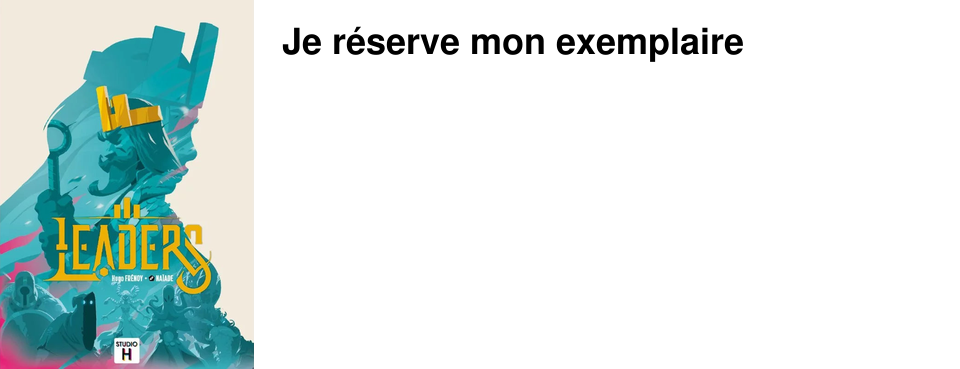 Je r�serve mon exemplaire