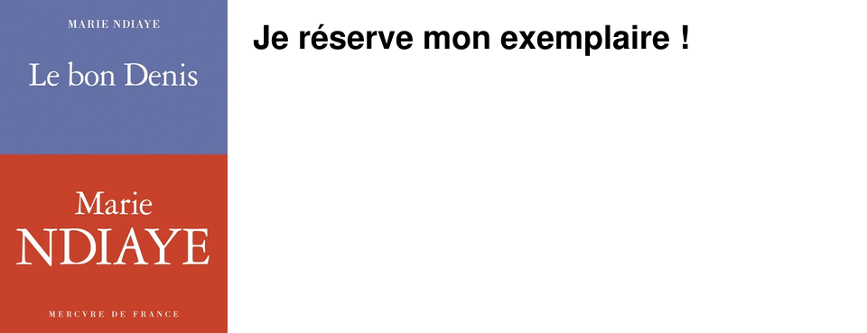 Je r�serve mon exemplaire�!